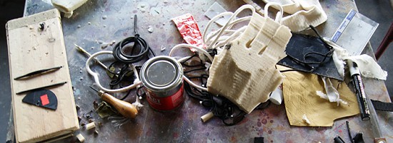Typical Invisible Thread workspace